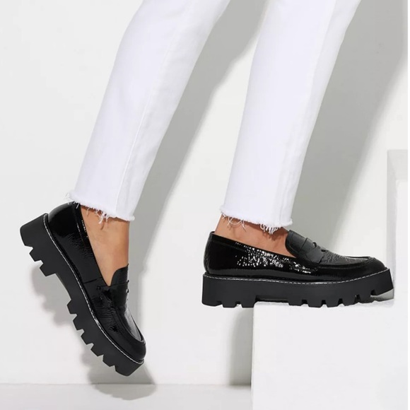 Franco Sarto Shoes - FRANCO SARTO Balin black lug sole loafers |7.5